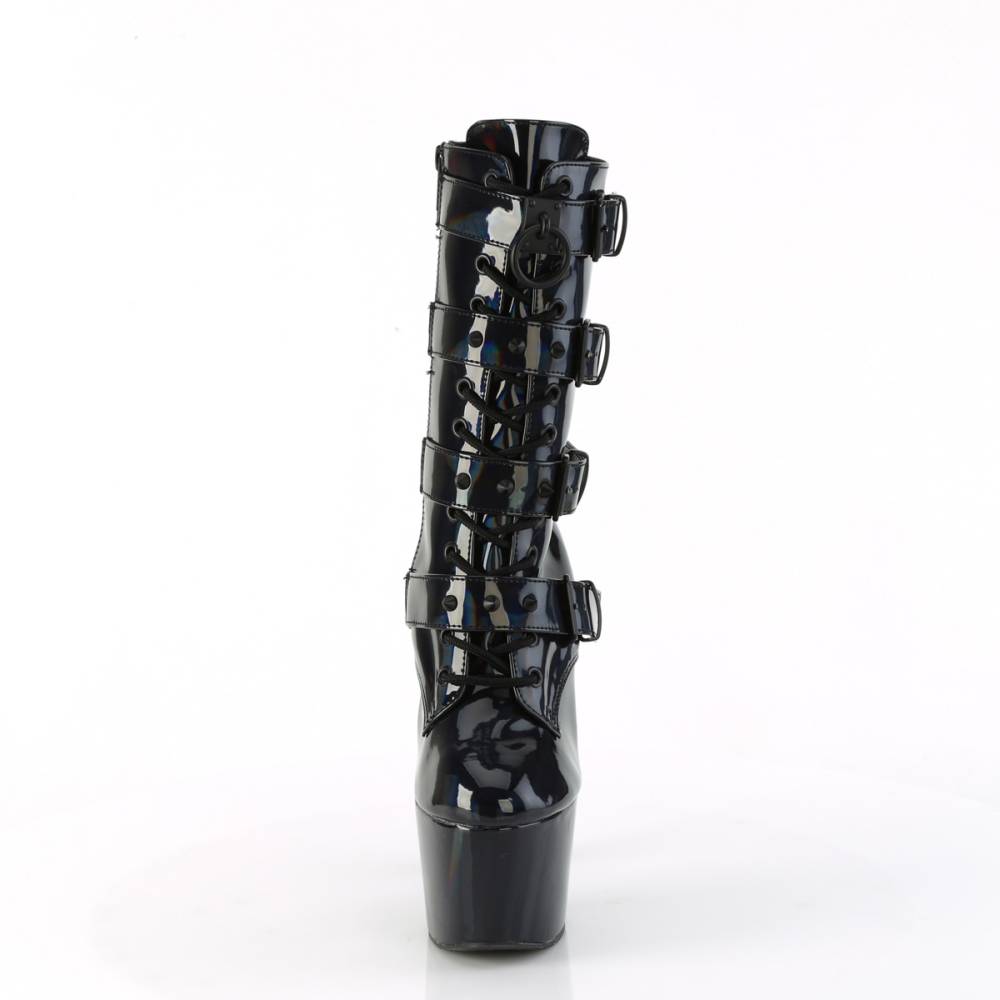 Pleaser - ADORE-1046 Platform Boots, Pole dance shoes - Black